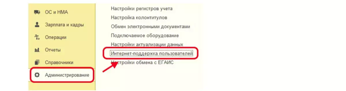Регистрация продукта 1С ИТС на веб-портале 1С