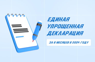 Единая упрощенная декларация за 6 месяцев в 2024 году: как сдавать, образец заполнения | Статья Lad